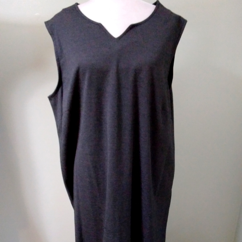 Style & Co. Black Sleeveless Maxi Dress